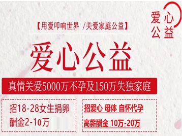 定西捐卵助孕生子 爱心志愿者招募